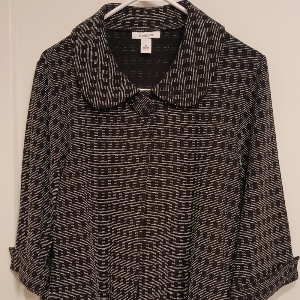 Dress Barn Women's Cropped Swing Jacket